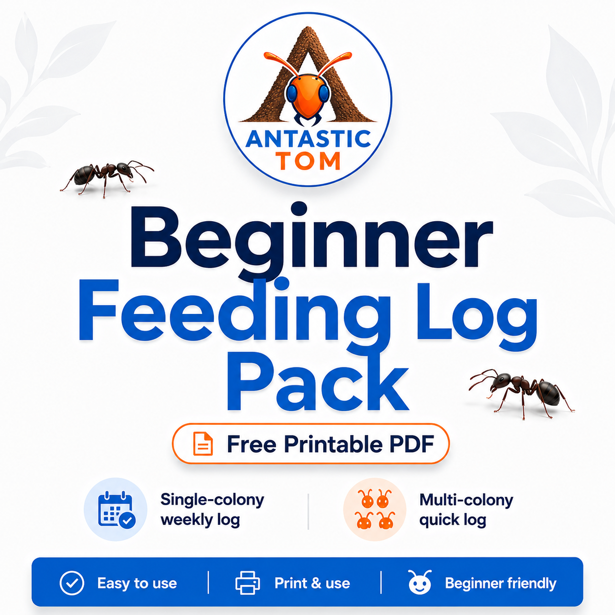 Beginner Feeding Log